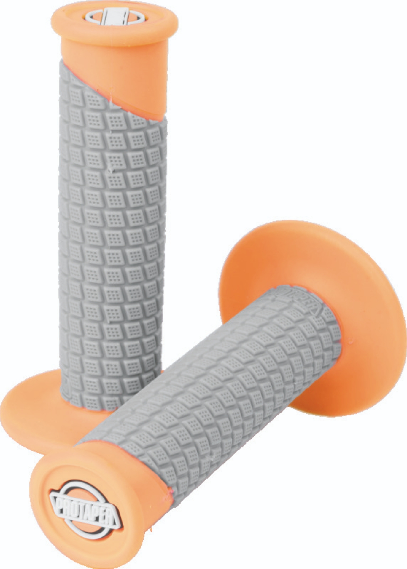 Picture of ProTaper Clamp-On Pillow Top Grips - Neon Orange/Gray