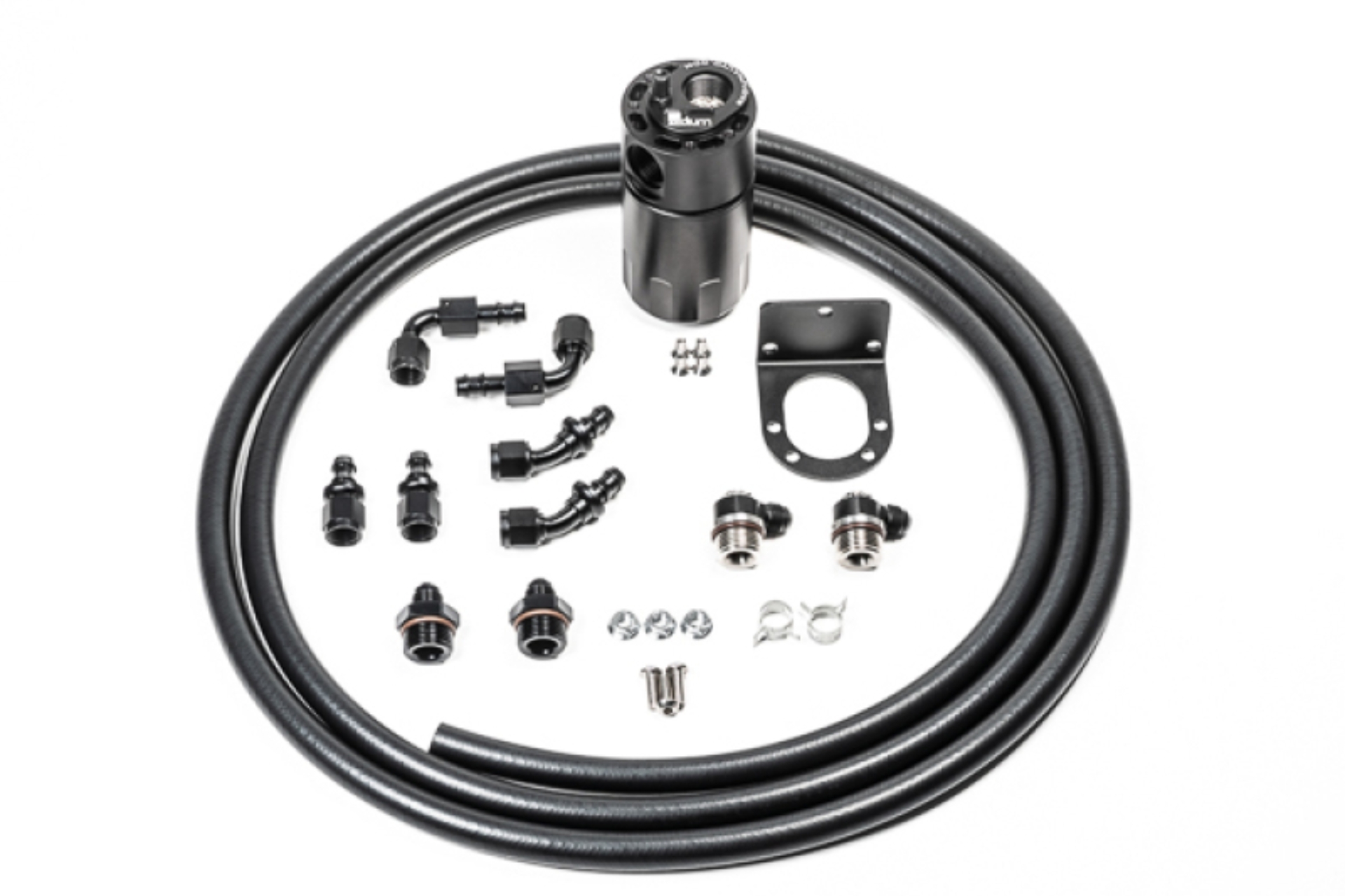 Picture of Radium Engineering Single Catch Can 6AN Kit Fluid Lock