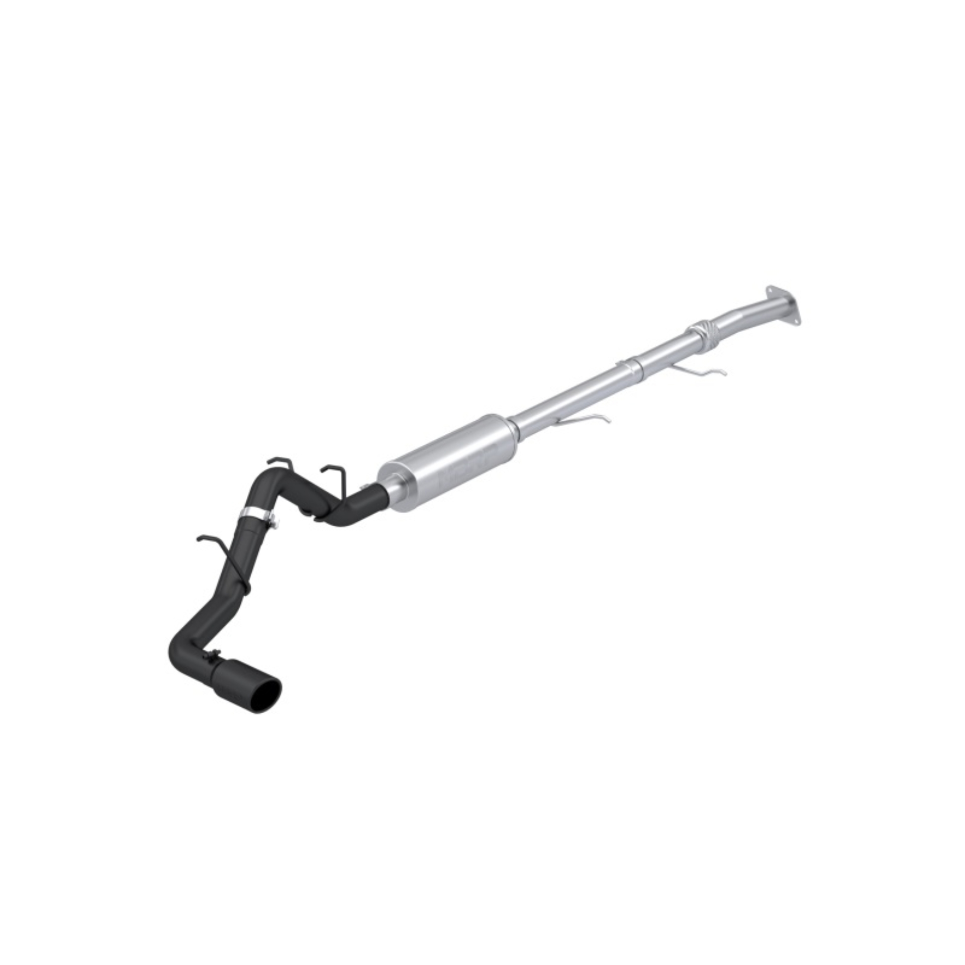 Picture of MBRP 2023+ Chevy Colorado/GMC Canyon Aluminized Steel 3in Cat-Back Single Side Exit - Black