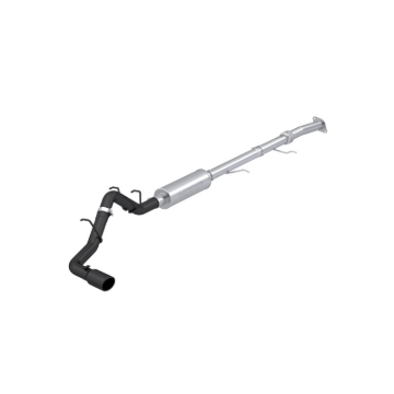 Picture of MBRP 2023+ Chevy Colorado/GMC Canyon Aluminized Steel 3in Cat-Back Single Side Exit - Black
