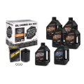 Picture of Maxima V-Twin Oil Change Kit Mineral w/Black Filter Evolution