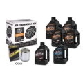 Picture of Maxima V-Twin Oil Change Kit Mineral w/Chrome Filter Evolution