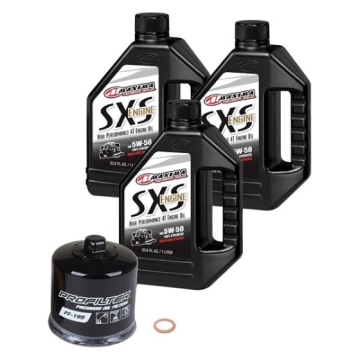 Picture of Maxima SXS Polaris Turbo Quick Change Kit w/Full Synthetic 10W50 Engine Oil/Filter/Hardware
