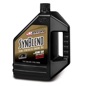 Picture of Maxima Syn Blend Ester 4T Semi-Synthetic 15W50 Engine Oil - Gallon