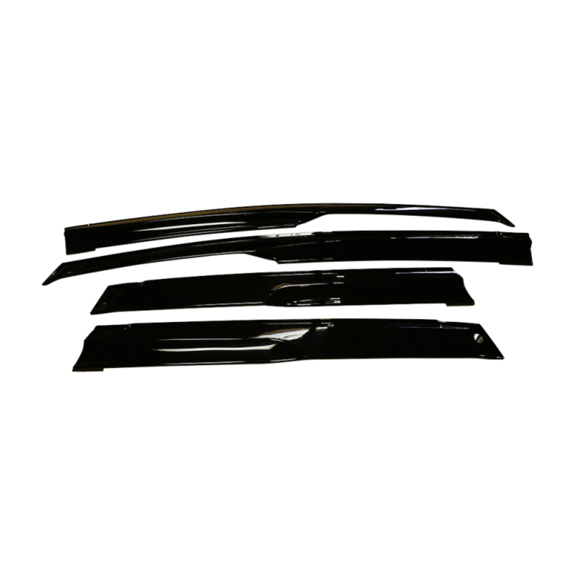 Picture of BLOX Racing 06-11 Fit / Jazz Door Sun Visors MU Type Smoked Acrylic 4pcs