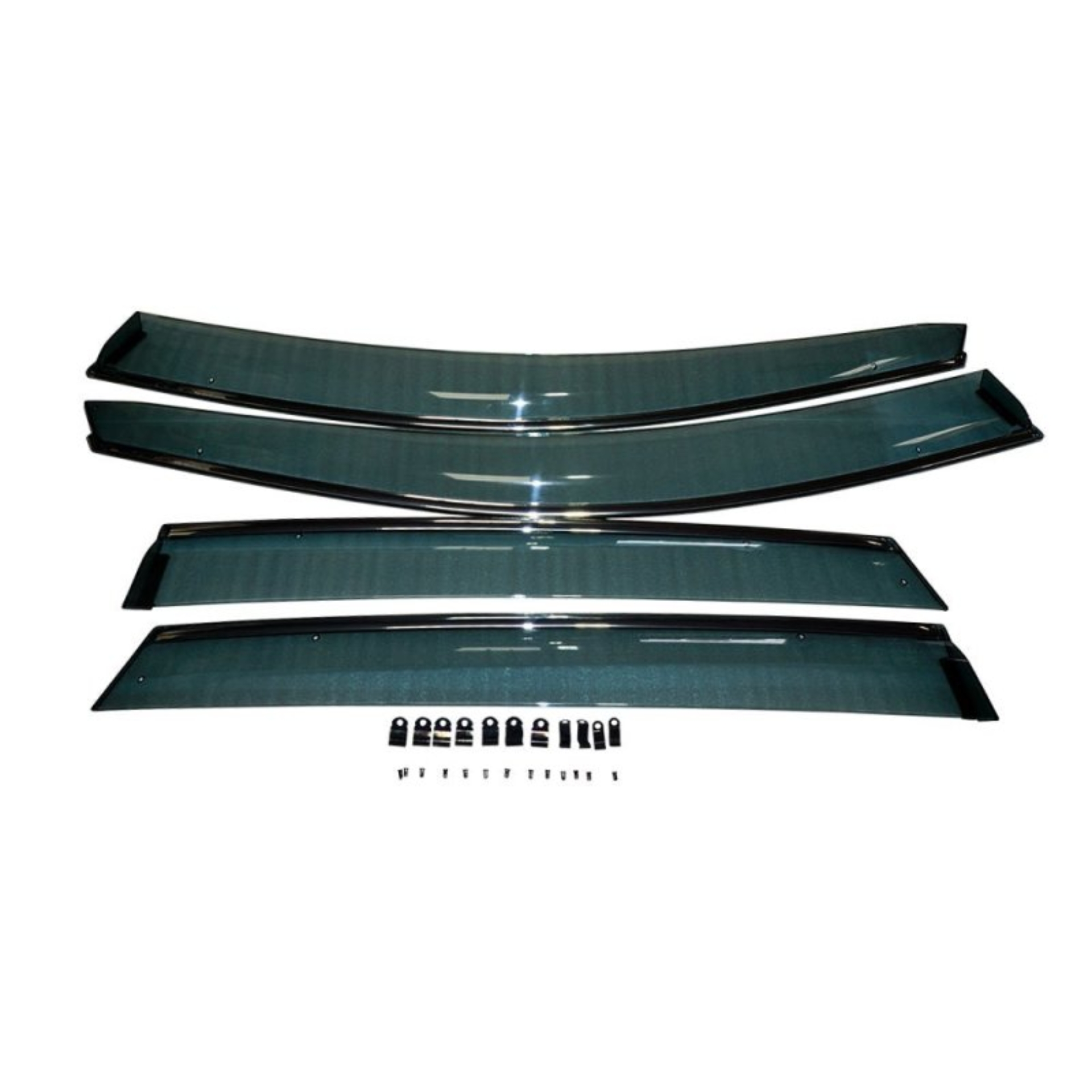 Picture of BLOX Racing 07-11 CRV Door Sun Visors Smoke Acrylic 4pcs