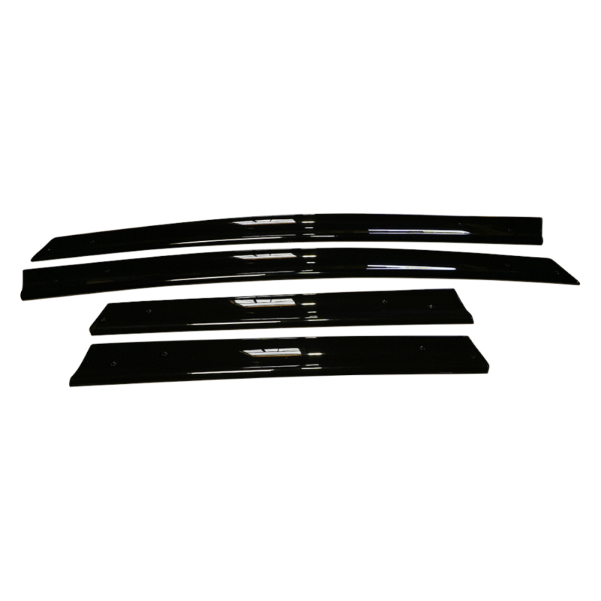 Picture of BLOX Racing 06-11 Fit / Jazz Door Sun Visors OEM Style Smoked Acrylic 4pcs