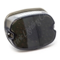 Picture of Letric Lighting 99-23 Square Back Model SO-LO Slantback Low-Profile LED Taillight - Smoke Lens