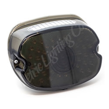 Picture of Letric Lighting 99-23 Square Back Model SO-LO Slantback Low-Profile LED Taillight - Smoke Lens