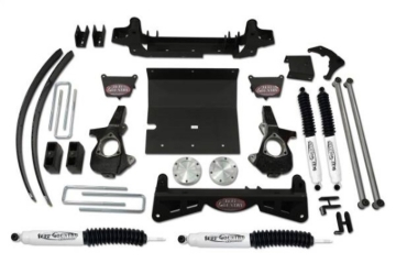 Picture of Tuff Country 2006 Silverado 1500 4X4 6in Lift Kit (w/3pc Sub Frm w/o Fcty Air Ride Shocks SX8000)