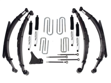 Picture of Tuff Country 86-97 Ford F-350 4x4 Standard/Crewcab 4in Lift Kit w/Rear Leaf Springs (SX8000 Shocks)
