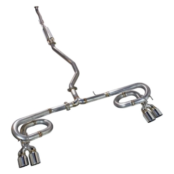 Picture of Remark 2022+ Honda Civic Sport Hatchback FL2 (Link Loop) Cat-Back Exhaust Stainless Steel Tip