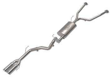 Picture of aFe 23-24 Toyota Sequoia V6 3.4L Vulcan Series 2-1/2in to 3in 304 SS Cat-Back Exhaust w/Polished Tip