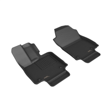 Picture of 3D MAXpider ACE Kagu-Front-Black Floor Mats - L1LX07611509