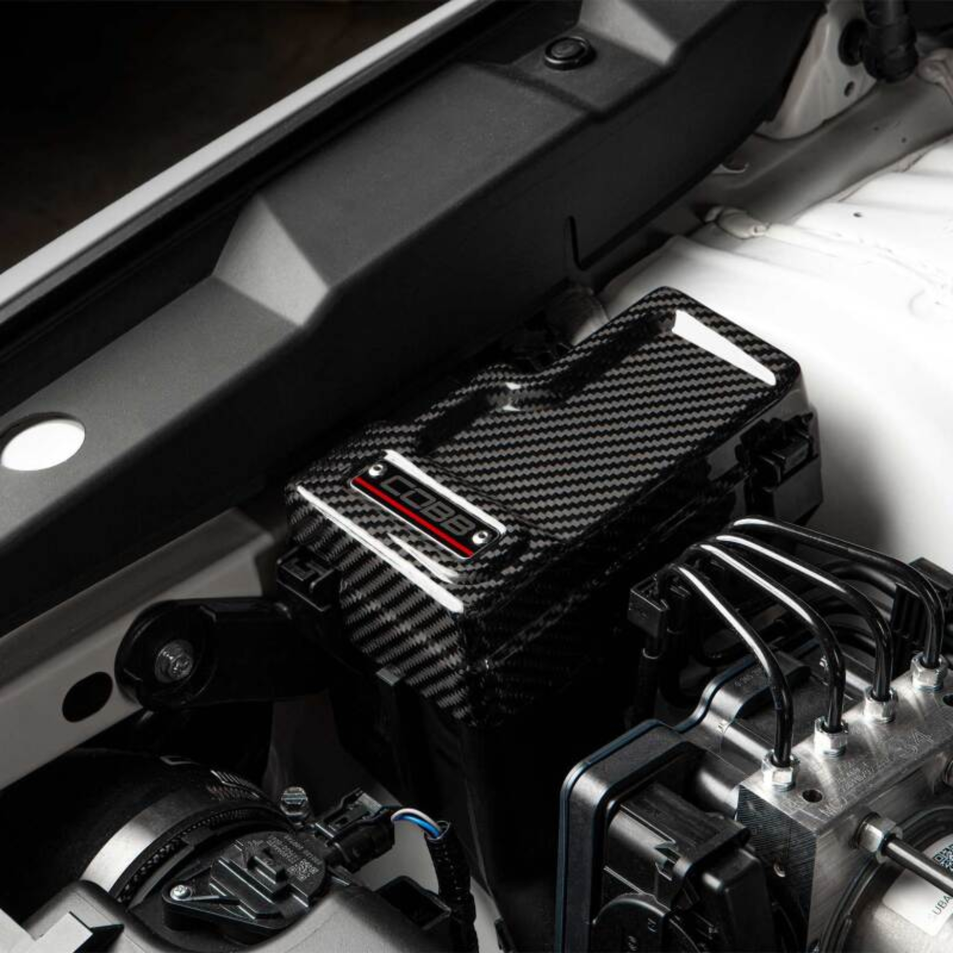 Picture of Cobb 22-24 Subaru WRX Redline Carbon Fiber Fuse Cover (Passenger Side)