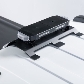 Picture of Putco 16in Universal Light Bar LED Tri-Hornet - Amber/White/Blue Single