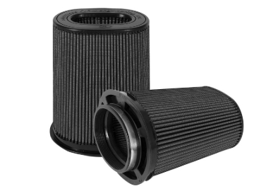 Picture of aFe Magnum FLOW Black Pro 5R Air Filter (Pair) (6x4)in F x (8-1/4x6-1/4in) B x (7-1/4x5in) Tx10in H