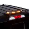 Picture of Putco 16in Universal Light Bar LED Tri-Hornet - Amber/White/Blue Single