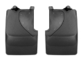 Picture of WeatherTech 22-23 Ford Bronco Raptor No Drill Mudflaps Rear Pair - Black
