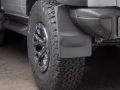 Picture of WeatherTech 22-23 Ford Bronco Raptor No Drill Mudflaps Rear Pair - Black