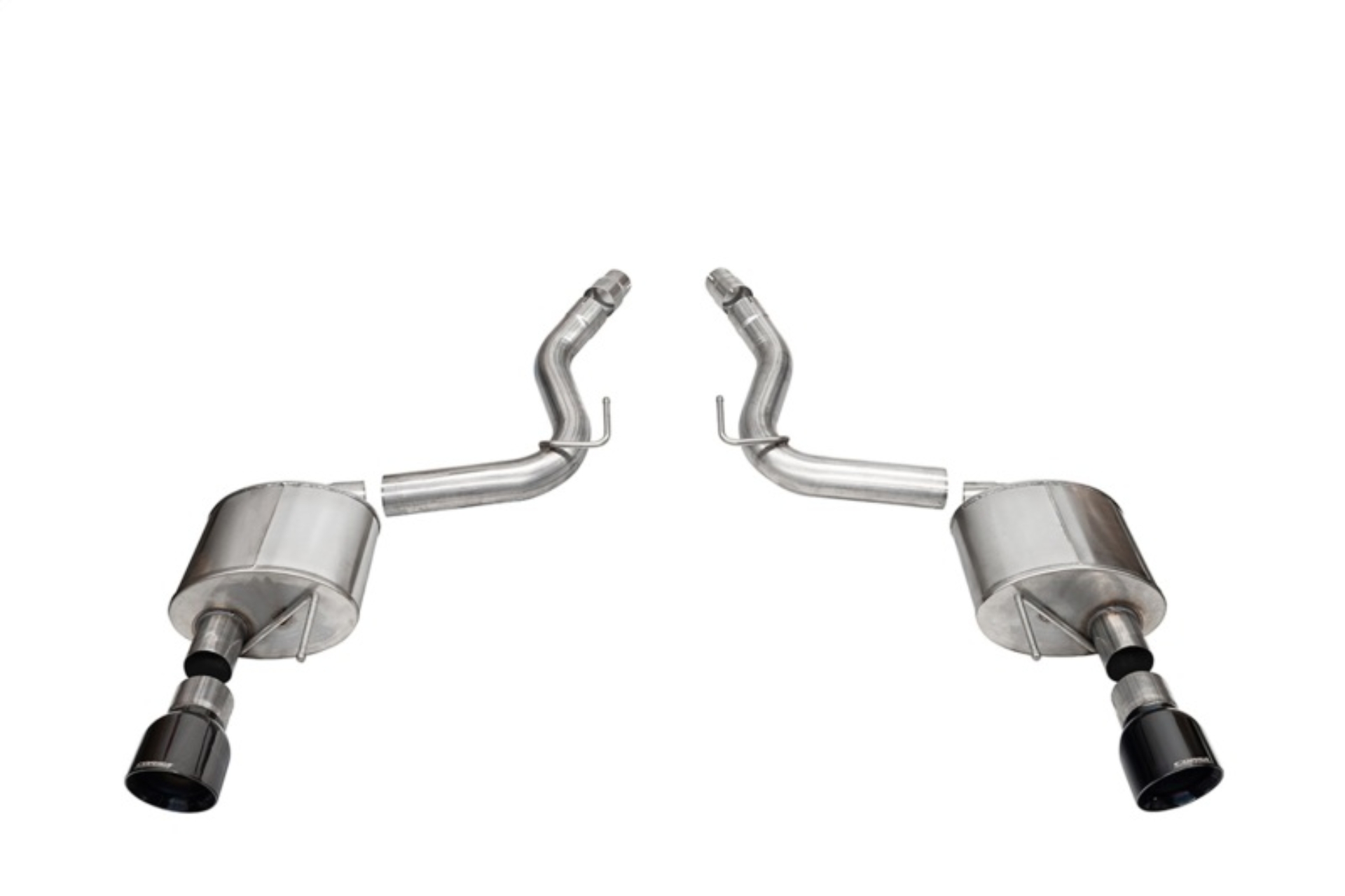 Picture of Corsa 2024+ Ford Mustang GT Sport Axle-Back Dual Rear Exit with 4.5in Black PVD Pro-Series Tips