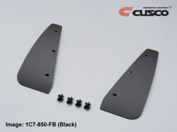 Picture of Cusco 2022+ Toyota GR Yaris EVA Bolt On Front Mud Flaps - Black