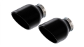 Picture of Borla 15-24 Dodge Charger V8 / 2023 Chrysler 300C T-304 SS Tips 5in Outlet - Black Chrome