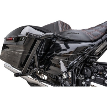 Picture of Burly Brand 14-23 Touring Brawler Kit Front and Rear - Black