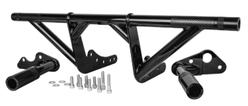 Picture of Burly Brand 18-Up M8 Softail Brawler Kit Front and Rear - Black