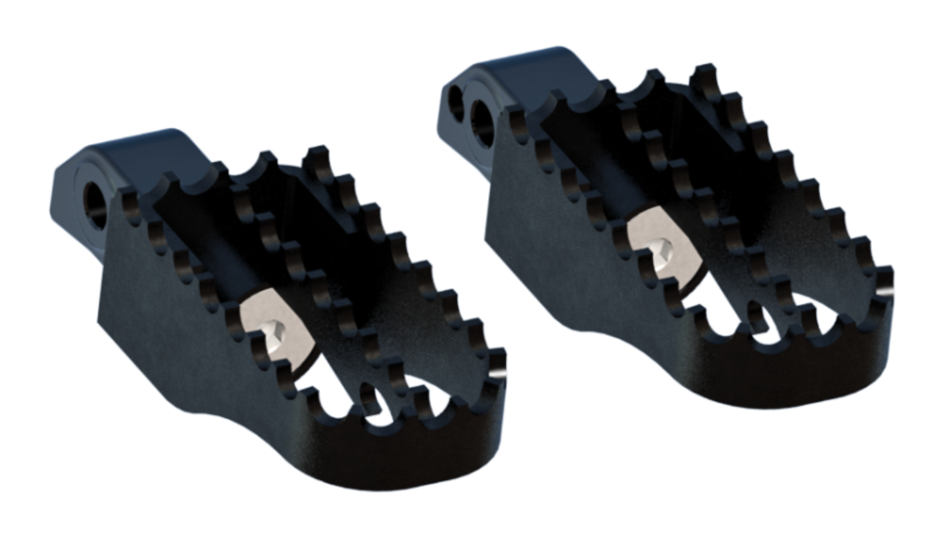 Picture of Burly Brand Pegs Passenger MX Black
