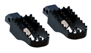 Picture of Burly Brand Pegs Passenger MX Black