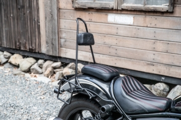 Picture of Burly Brand 21-22 Rebel 1100 Sissy Bar Tall 20in - Black