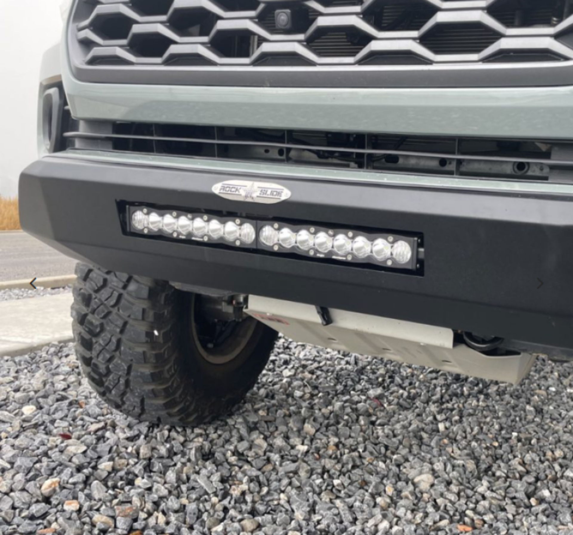 Picture of Rock Slide Engineering RSE Steel Front Bumpers - FB-F-100-TAC3