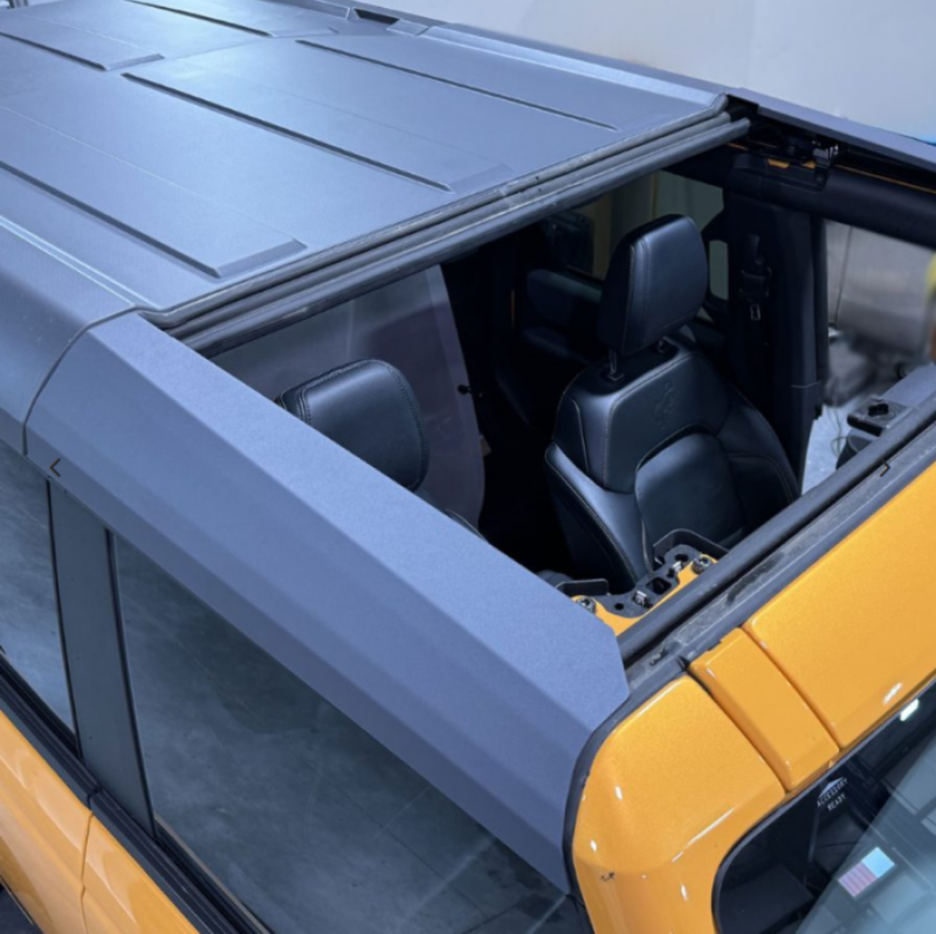 Picture of Rock Slide Engineering 21-23 Ford Bronco Roof Trim Pieces Rear Doors