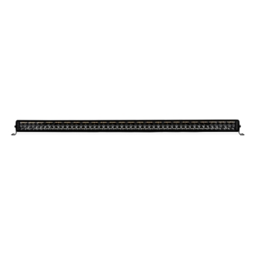 Picture of Go Rhino Universal Blackout Combo Series 50in Double Row LED Light Bar w/ Amber Lighting - Black
