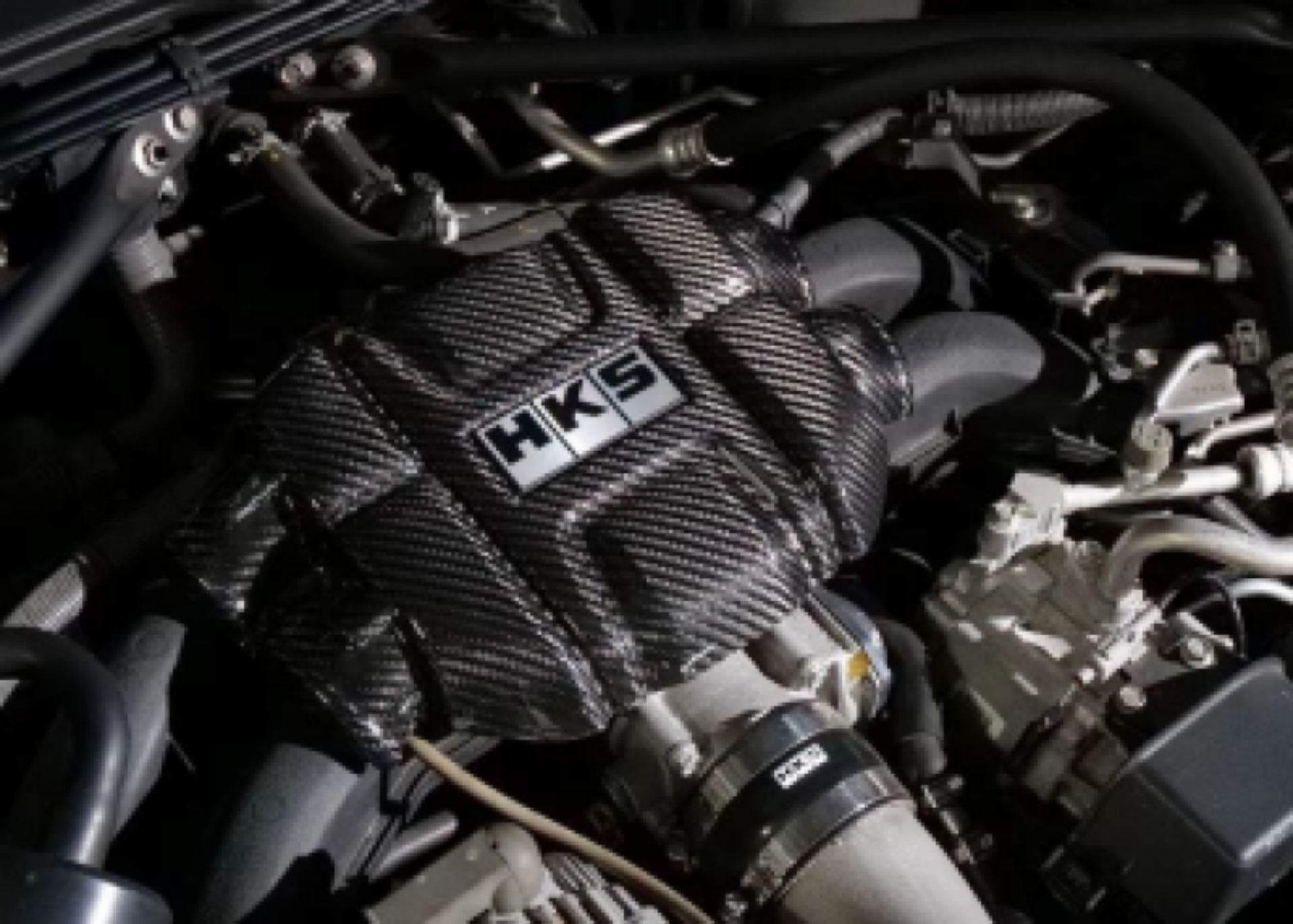Picture of HKS 13-21 Toyota/Subaru 86/BRZ Dry Carbon Engine Cover (exc. 2016+ MT)