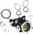 Picture of S&S Cycle 02-05 BT Size 410 58mm Cable Operated Throttle Body Kit - Wrinkle Black