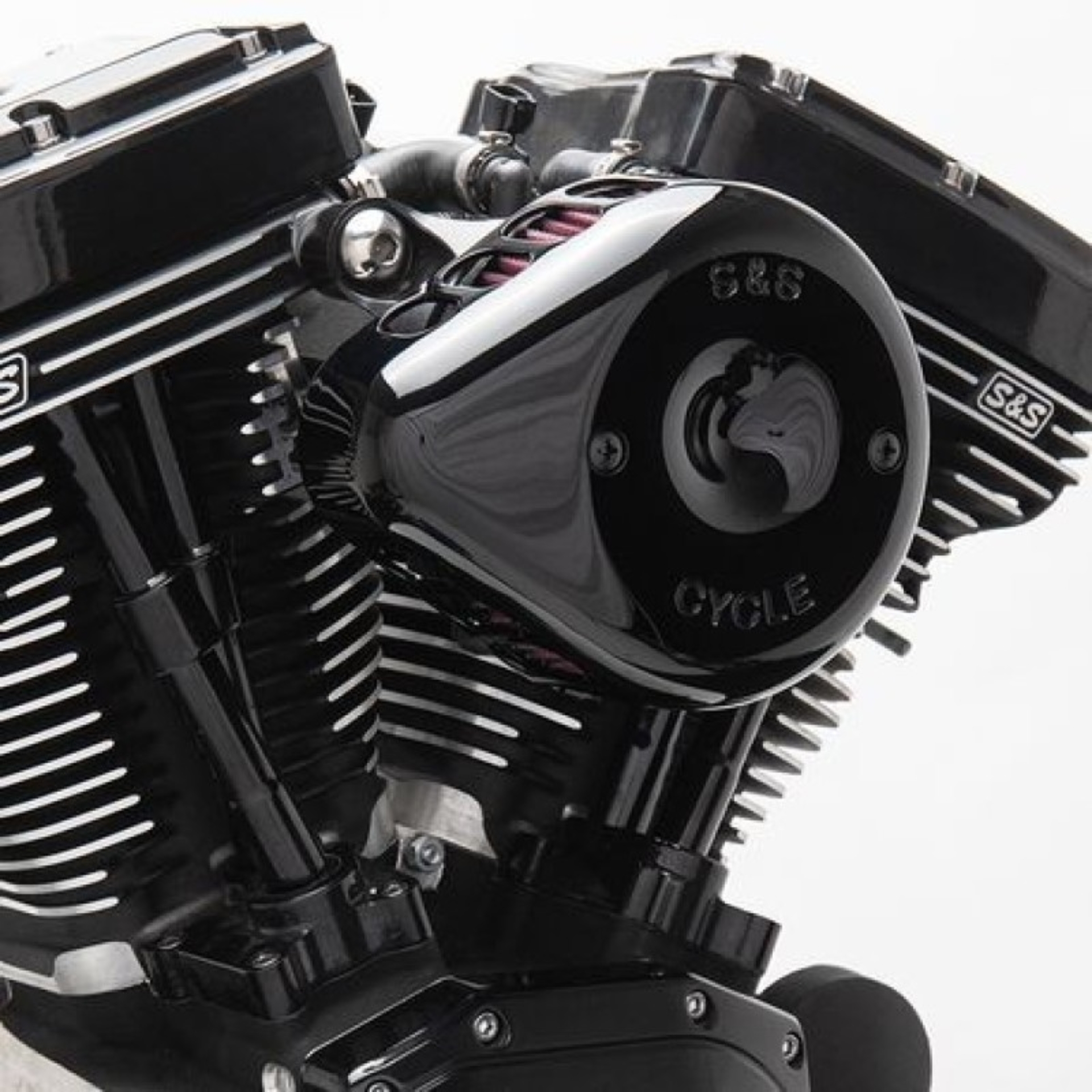 Picture of S&S Cycle 01-15 Fuel-Injected Softail Models Stealth Air Cleaner Kit