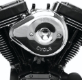 Picture of S&S Cycle 01-15 Fuel-Injected Softail Stealth Air Cleaner Kit w/ Chrome Teardrop Cover