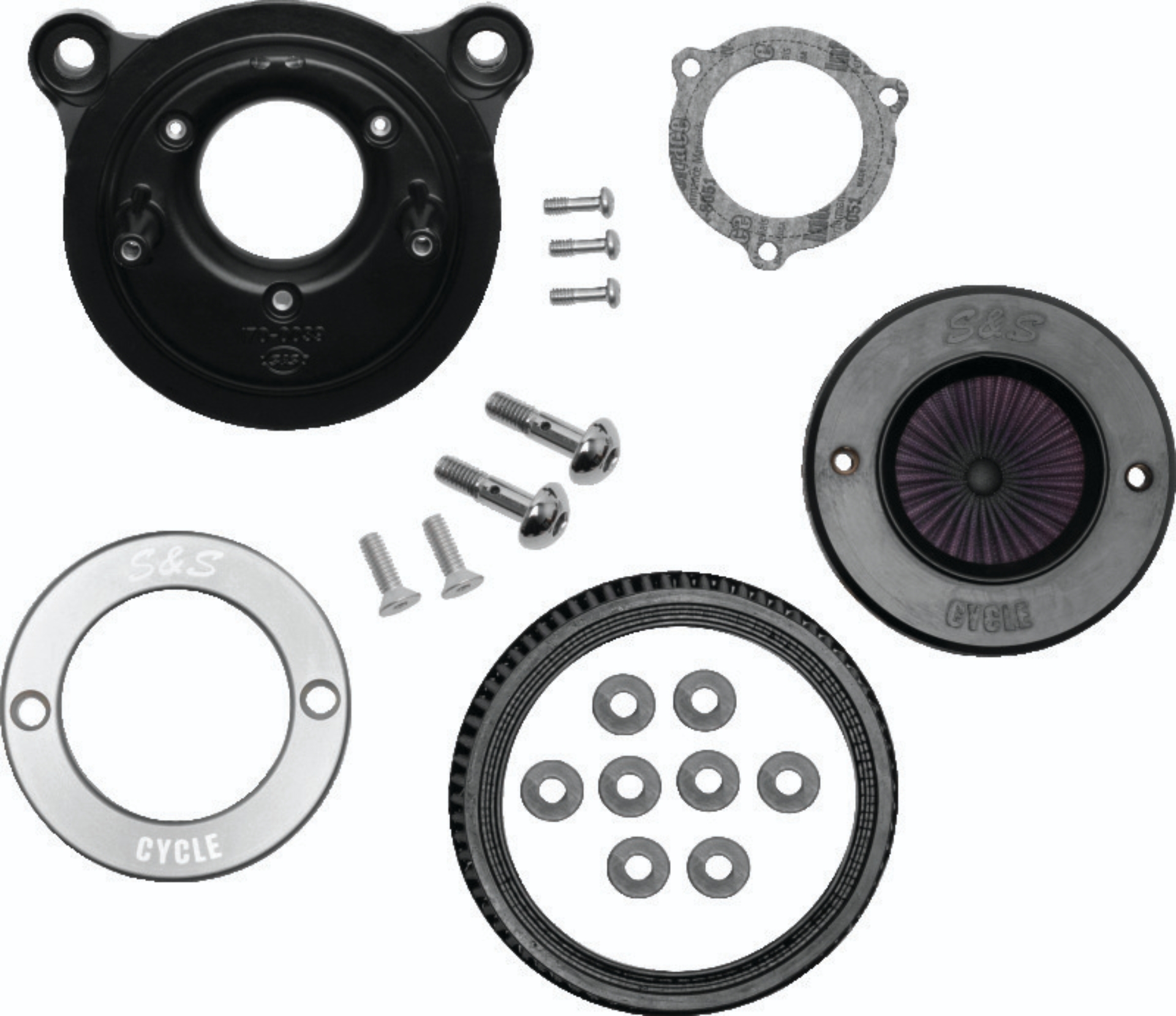 Picture of S&S Cycle 01-17 BT Models Stealth Air Stinger Kit w/ S&S Ring
