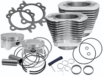 Picture of S&S Cycle 07-17 BT Models 110in Sidewinder Big Bore Kit - Silver