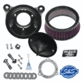 Picture of S&S Cycle 08-17 Touring/16-17 Softail Models Stealth Air Cleaner Kit w/o Cover