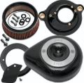 Picture of S&S Cycle 2017+ M8 Models Stealth Air Cleaner Kit w/ Carbon Fiber Cover
