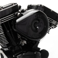 Picture of S&S Cycle 2017+ M8 Models Stealth Air Cleaner Kit w/ Black Teardrop Cover