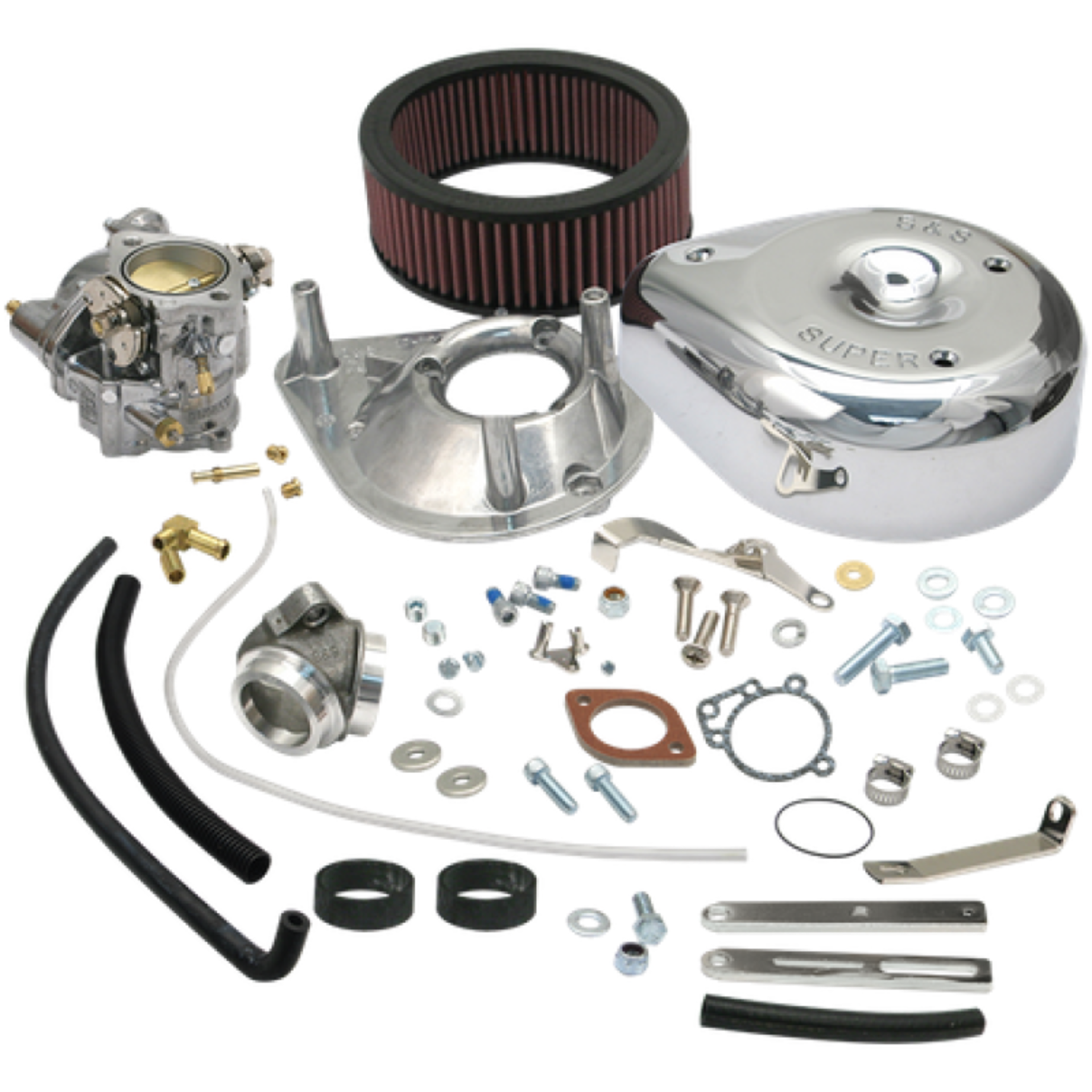 Picture of S&S Cycle 79-84 BT Models Super E Carburetor Kit -Standard Tanks