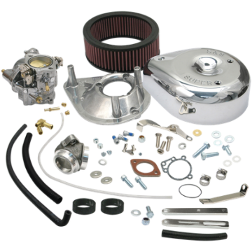 Picture of S&S Cycle 79-84 BT Models Super E Carburetor Kit -Standard Tanks