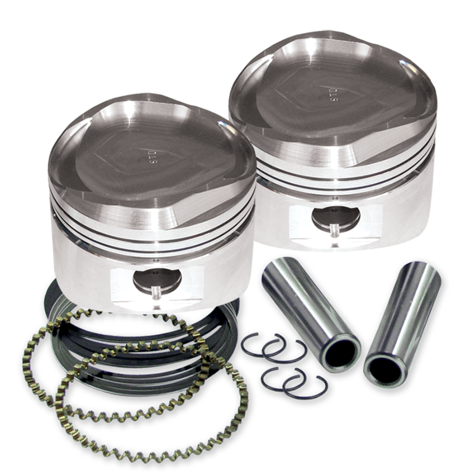 Picture of S&S Cycle 84-99 BT 89in Low Compression Stroker Pistons - Standard