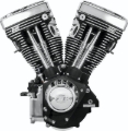 Picture of S&S Cycle 84-99 BT V111 Long Block Engine - Wrinkle Black