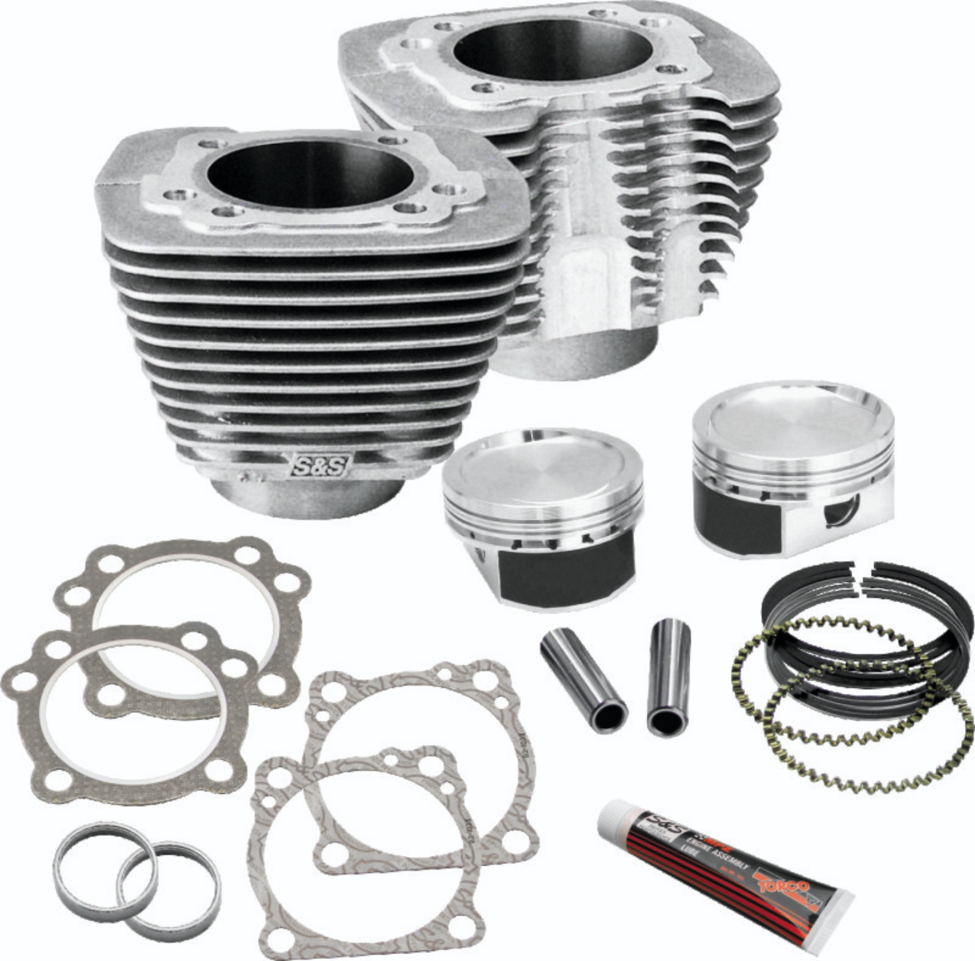 Picture of S&S Cycle 86-19 Sportster Models 883 to 1200cc Conversion Kit - Silver