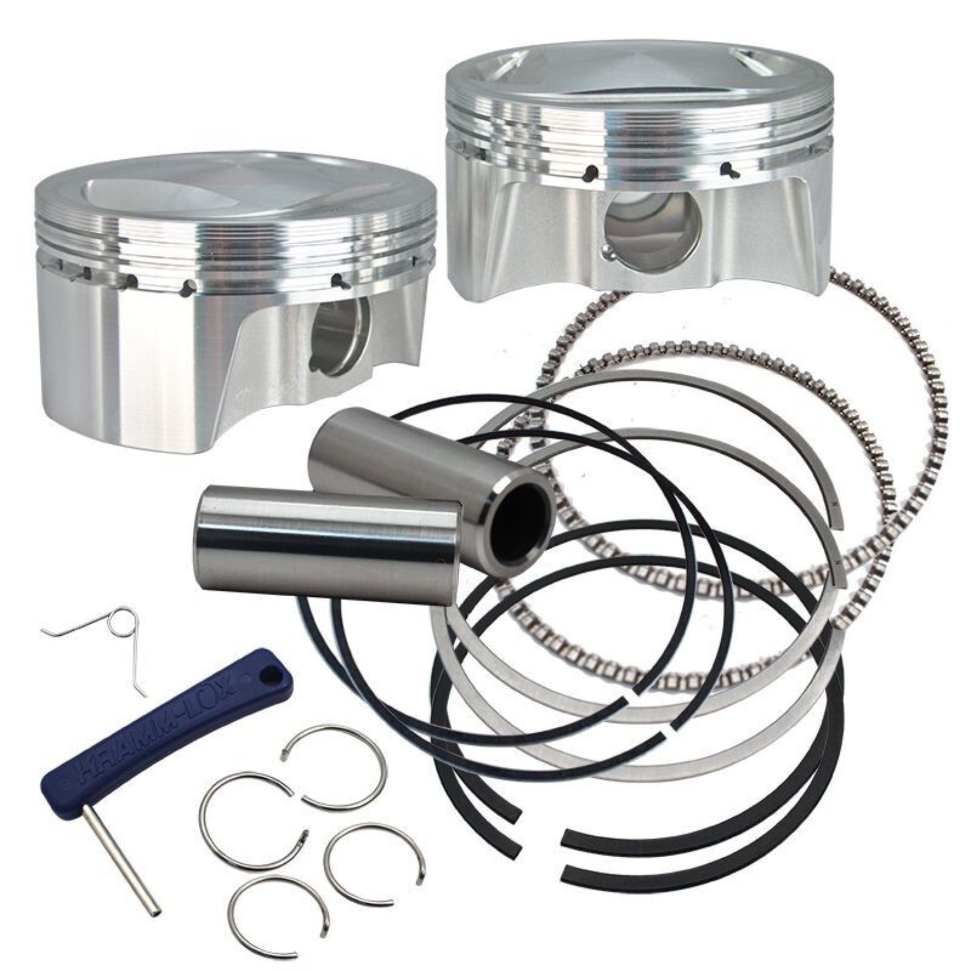 Picture of S&S Cycle 99-06 BT 98in Big Bore Forged Pistons - 3.937in Standard Bore